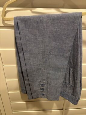 Talbots Light Blue Cropped Trousers “Perfect Crop”